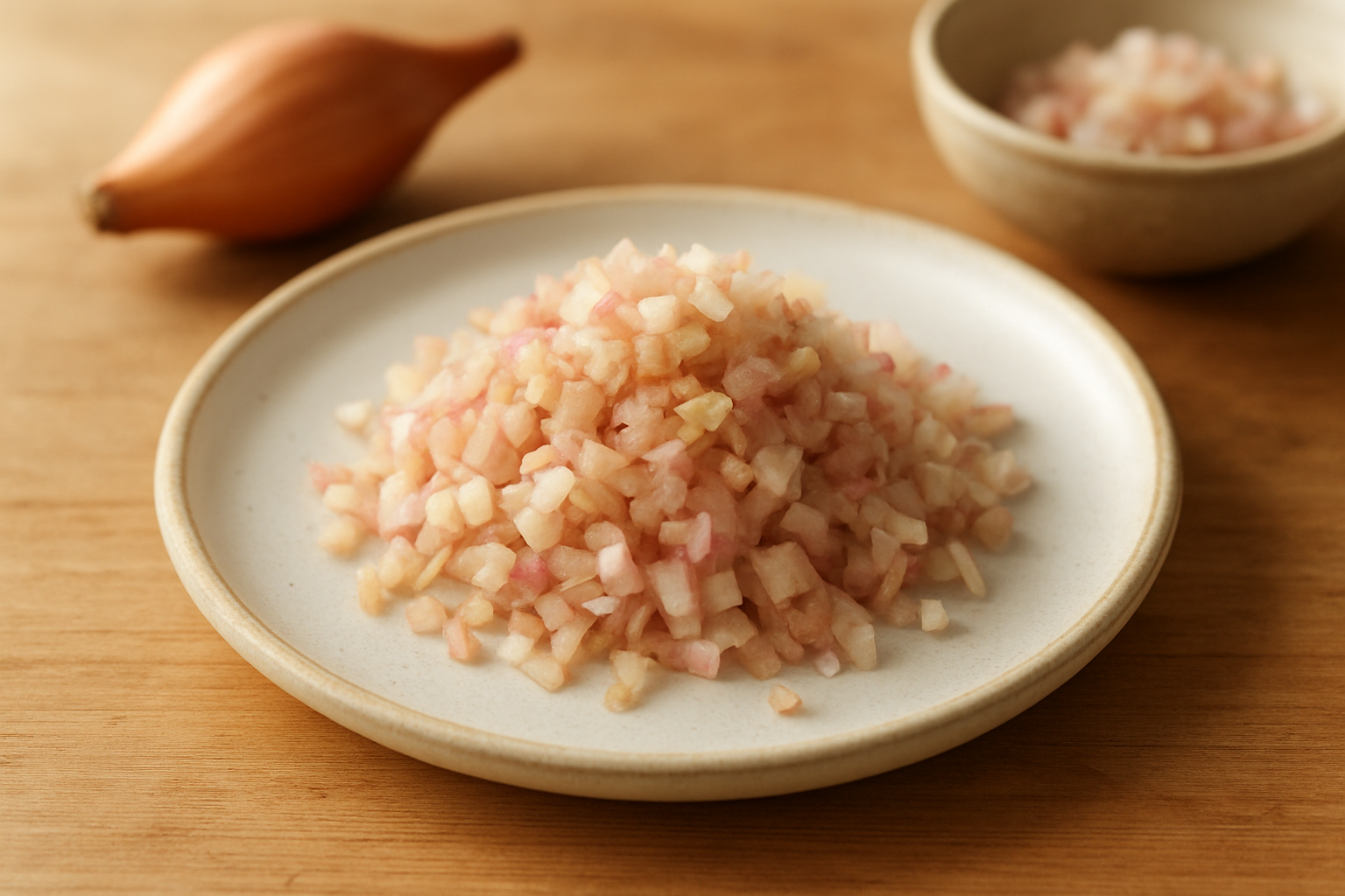 ミョウガを刻んだ薬味の写真