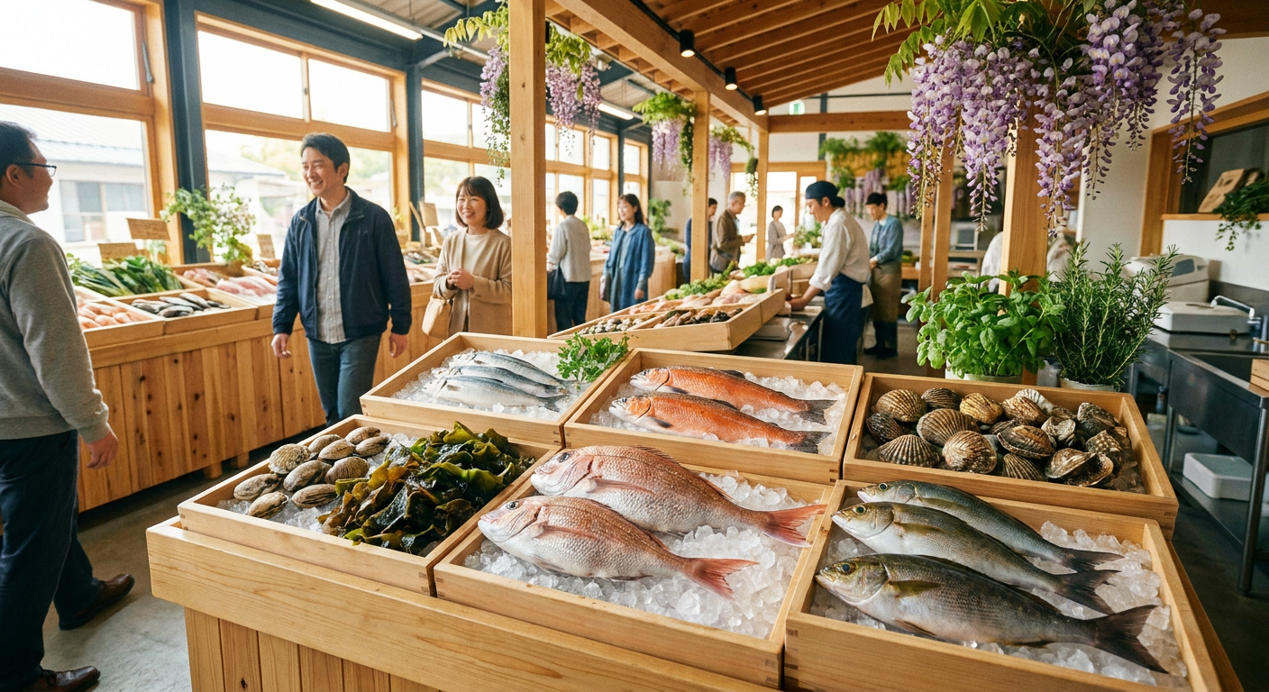 5月の鮮魚売り場のイメージ写真
