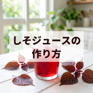 shiso-juice-recipe