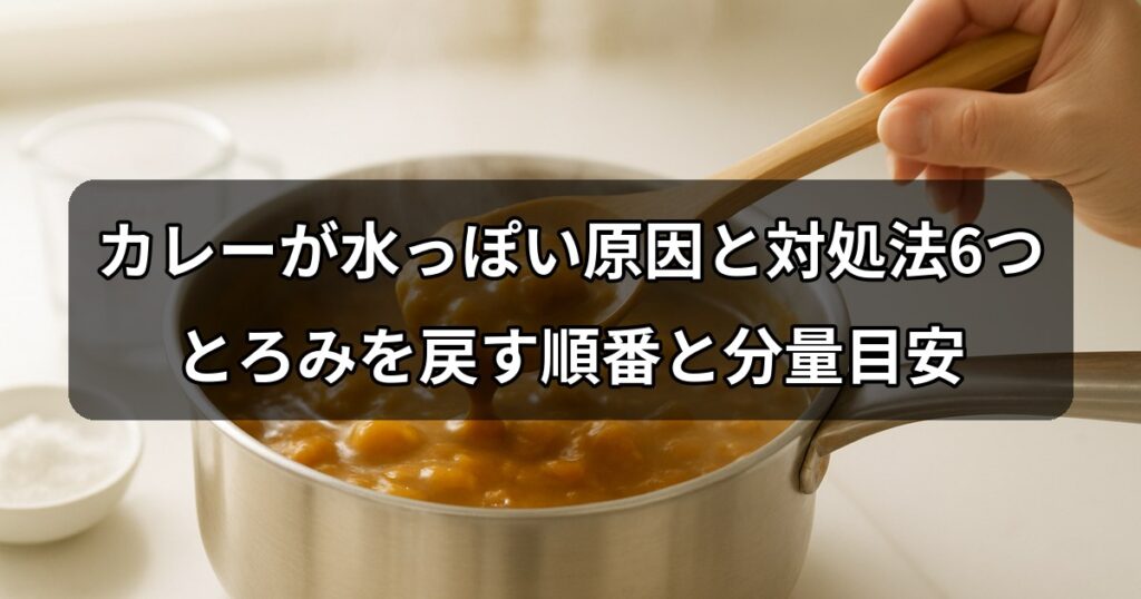 curry-watery-fix
