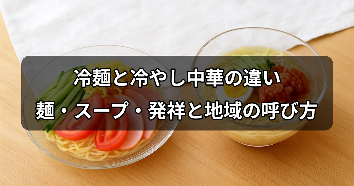 reimen-hiyashichuka-chigai